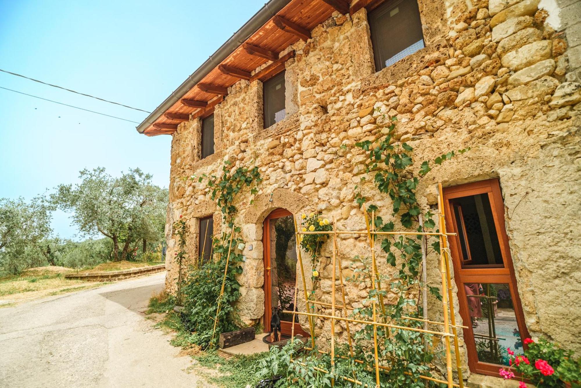 Italyfarmstay Pescosolido Exteriör bild